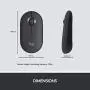 Logitech MK470 Slim Wireless Combo - Graphite Logitech MK470 Slim Wireless Combo - Graphite