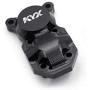 KYX Racing CNC Machined Aluminum Alloy Differential Cover Upgrades Parts Accessories for 1/24th Scale RC Crawler Car Axial SCX24 Deadbolt AXI90081 (Black)