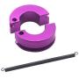 2Pack Mirthobby Metal Engine Clutch Shoe Spring Upgrade Part for HSP Redcat Racing Himoto Traxxas 1/10 RC Nitro Racing Car Truck (Purple)