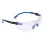 3M Safety Glasses, Solus 1000 Series, ANSI Z87, Scotchgard Anti-Fog Clear Lens, Low Profile Blue/Black Frame 3M Safety Glasses, Solus 1000 Series, ANSI Z87, Scotchgard Anti-Fog Clear Lens, Low Profile Blue/Black Frame
