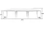 Teekland 10x30 Outdoor Canopy Party Wedding Tent,Sunshade Shelter,Outdoor Gazebo Pavilion with 8 Removable Sidewalls Upgraded Thicken Steel Tube (10 x 30 / 8 Removable Sidewalls-1)