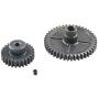 Binory Upgrade Metal Reduction Gear + Motor Gear Part for WLtoys 144001 1/14 4WD RC Car