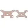 1 Pair of Metal Shock Absorber Suspension Plate Accessories for Wltoys 144001 RC Car