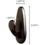 Command Forever Classic Metal Hook, Large, Oil Rubbed Bronze, 2-Hooks (FC13-ORB-2ES), Decorate Damage-Free Command Forever Classic Metal Hook, Large, Oil Rubbed Bronze, 2-Hooks (FC13-ORB-2ES), Decorate Damage-Free