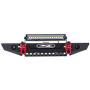 YU-NIYUT Metal Front Bumper with LED Lights for SCX10 TRX4 90046 1/10 RC Crawler Car Upgrade Modified Accessories Spare Parts, Modification Fun and Professional Choice for RC Lovers