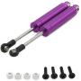 4-Pack Shock Absorber Damper Internal Spring 112mm for 1/10 Crawler Truck HSP HPI AXIAL Tamiya LOSI RC Car Metal Upgraded Parts(Purple)