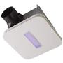 Broan-NuTone AR110LKVV SurfaceShield Vital Vio Powered Exhaust Vent LED White Light & Antibacterial Violet Light, 110 CFM