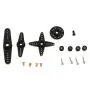 dailymall 15KG High Metal Gear Servo Motor 360 Degrees for Robot Part dailymall 15KG High Metal Gear Servo Motor 360 Degrees for Robot Part