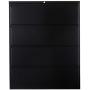 Lorell 60552 Lateral File, Black