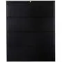 Lorell 60552 Lateral File, Black