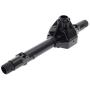 AUTOKAY New Black Steel Alloy Front Rear Axle Housing for 1:10 Axial YETI AR60 RR10 RC Car