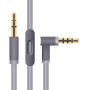 Replacement Audio Cable Cord Wire with in-line Microphone and Control for Beats by Dr Dre Headphones Solo/Studio/Pro/Detox/Wireless/Mixr/Executive/Pill (Gray)
