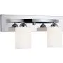 Bennington Lakeland 2-Bulb Bath Vanity Light Fixture Bar, Chrome Bennington Lakeland 2-Bulb Bath Vanity Light Fixture Bar, Chrome
