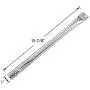 YIHAM KB846 Gas Grill Burner Replacement Parts for Charmglow 810-7400-S, 810-7420-S, 810-7440-S, 810-7600-S, Brinkmann Pro Series, Uniflame Barbecue Grills, 15 7/8 inch, Stainless Steel, Set of 4 YIHAM KB846 Gas Grill Burner Replacement Parts for Charmglow 810-7400-S, 810-7420-S, 810-7440-S, 810-7600-S, Brinkmann Pro Series, Uniflame Barbecue Grills, 15 7/8 inch, Stainless Steel, Set of 4