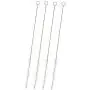 Juvale Drinking Straw Cleaning Brush – 4-Pack 12 Inch Extra Long Stainless Steel Metal Bristle Drink Straw Cleaner Brush