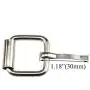 Hahiyo Belt Roller Buckle Rings Assorted Multipurpose 19mm Metal Solid Durable Easily Slide Less Friction Keep Tight for Belt Bags Strap Webbing Leather Craft Handmade Accessories Silver 12pcs