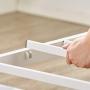 ZINUS Florence Metal Platform Bed Frame / Mattress Foundation / No Box Spring Needed / Easy Assembly, White, Queen