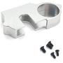 JVSISM Metal Reduction Gear Cover for 124018 124019 1/12 RC Car Upgrade Parts Accessories,Silver