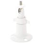 Wasserstein Adjustable Metal Mount with Universal Screw Compatible with Ring Stick Up Cam Battery and Ring Stick Up Cam Wired - Extra Flexibility for Your Ring Camera (White)