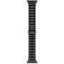 LDFAS Compatible for Apple Watch Band 40mm 38mm, Titanium Metal Watch Bands with Enhanced Durability Version Compatible for Apple Watch SE, Apple Watch Series 6/5/4/3 Smartwatch, Black