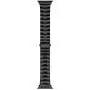 LDFAS Compatible for Apple Watch Band 40mm 38mm, Titanium Metal Watch Bands with Enhanced Durability Version Compatible for Apple Watch SE, Apple Watch Series 6/5/4/3 Smartwatch, Black
