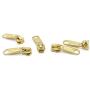 Zipper Repair Kit Solution Metal YKK Assorted Brass Sliders ~Easy Container Storage Sets of #4.5, 5, and #10 Include #4.5, 5 and #10 Top & Bottom Stops Both (Made in USA) 23 Sets