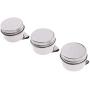 3 Piece Single Dipper Palette Cups Stainless Steel Palettes Container Cup with Clip and Lid fit for Drawing