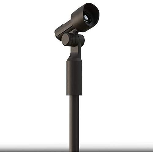 Outdoor Malibu LED Landscape Lighting Low Voltage cast Metal Black Flood Light 2700K Warm White 9watt Replaceable LED Malibu 8406-2620-01 Flood Light
