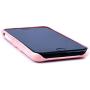 Dockem iPhone SE 2, iPhone 8/7 Wallet Case with Built-in Metal Plate for Magnetic Mounting & 2 Credit Card Holder Slots (M2, Pink, Exec Smooth Synthetic Leather)