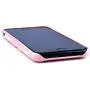 Dockem iPhone SE 2, iPhone 8/7 Wallet Case with Built-in Metal Plate for Magnetic Mounting & 2 Credit Card Holder Slots (M2, Pink, Exec Smooth Synthetic Leather)