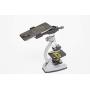 Microscope Kit with Metal Arm and Base, 6 Magnifications from 50x to 1200x, Includes 86-Piece Accessory Set and Case (5 Bonus Animal/Plant sides) (86 - Piece Accessory Set + Smart Phone Adopter)
