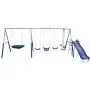 XDP Recreation Fun Forever Swing Set, Gray XDP Recreation Fun Forever Swing Set, Gray