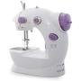 Mini Sewing Machine, Portable Sewing Machine for Beginners Adult, Electric Crafting Speed Crafting Mending Machine Electric Overlock Sewing Machines for Sewing of Silks, Denim, Wool, Leather