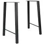 Tengchang 28 Tall Metal Dinning Table Leg Cast Iron Desk Legs, Industrial style Trapezoid Furniture Legs, Set of 2 Tengchang 28 Tall Metal Dinning Table Leg Cast Iron Desk Legs, Industrial style Trapezoid Furniture Legs, Set of 2