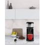 Dnsly Coffee Maker Single Serve, for Capsule Pod & Ground Coffee 2 in 1 Dual Hot Coffee Machine, Strength-Controlled Self Cleaning Function Portable Coffee Brewer, Advanced Black