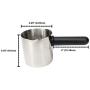 Mian 4 Cup Universal Stainless Steel Espresso Coffee Replacement Carafe