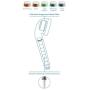 BODYLUV Vita Puresome Shower head _Basic set_Pacific Ocean