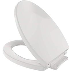 TOTO SS114#11 Transitional SoftClose Elongated Toilet Seat, Colonial White