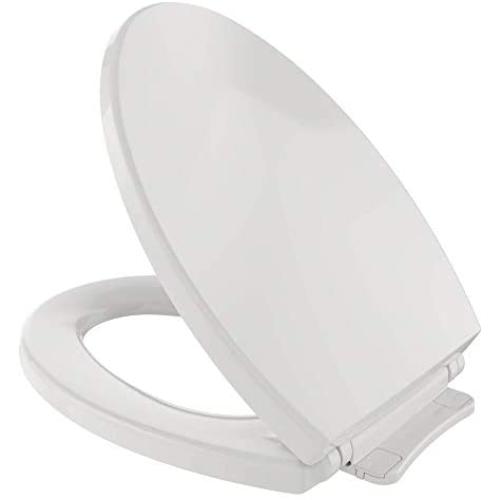 TOTO SS114#11 Transitional SoftClose Elongated Toilet Seat, Colonial White