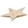 Wooden Stars for Crafts, Star Cutouts (2.9 x 2.9 x 0.5 In, 12 Pieces)