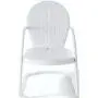 Crosley Furniture Griffith Metal Outdoor Chair - White Crosley Furniture Griffith Metal Outdoor Chair - White