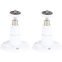 Security Wall Mount - Adjustable Indoor/Outdoor Mount Compatible with Arlo, Arlo Pro, Arlo Pro 2, Arlo Pro 3/Pro4, Arlo Ultra/Ultra2, and Other Compatible Models (2 Pack, White)