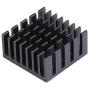 Awxlumv 10 pcs Small Heatsink 20 x 20 x 10 mm / 0.79 x0.79 x 0.39 inch Aluminum Heat Sink with Thermal Conductive Double Sided Tape for Cooling GPU IC Chips VRAM VGA RAM