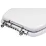 TOPSEAT TinyHiney Potty Round Toilet Seat, Adult/Child, w/Chromed Metal Hinges (White) TOPSEAT TinyHiney Potty Round Toilet Seat, Adult/Child, w/Chromed Metal Hinges (White)