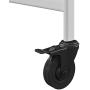 Cosco Indoor/Outdoor Serving Cart, Folding, White