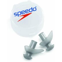 Speedo Unisex-Adult Swim Training Ergo Ear Plugs Silver