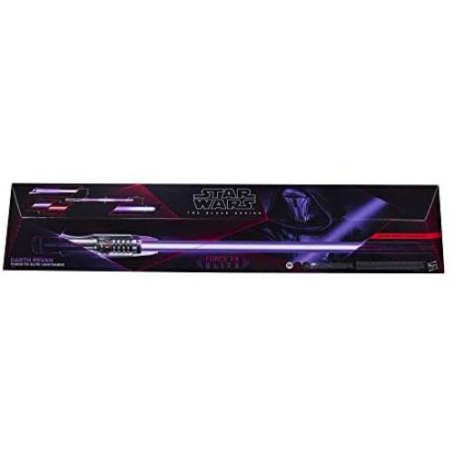 STAR WARS The Black Series Darth Revan Force FX Elite Lightsaber with Advanced LED and Sound Effects, Adult Collectible Roleplay Item