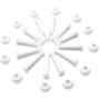 Hemoton 12pcs Plastic Pool Joint Pins with Extra Rubber Seals Pool Replacement Parts 2.36 Inch for Above Ground Intex Pools Metal Frame Pool Accessories