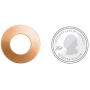 ImpressArt - Premium Metal Stamping Washer Blanks for Metal Stamping and Jewelry Making (24 Pack) (1'' Washer, Copper)