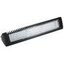 Raycharm 13'' 6000K Natrual White High Lumen Output Low Current Draw, 40° Down Angled Flood Beam, 12V/24V DC 27W 2700 LM, LED Light Fixture/Work Light/Scene Light for RV & Utility Vehicle, Black, 1PC